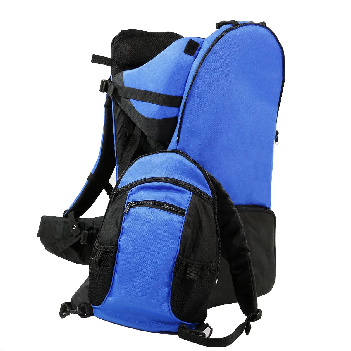 Deluxe Baby Backpack Child Carrier, Blue