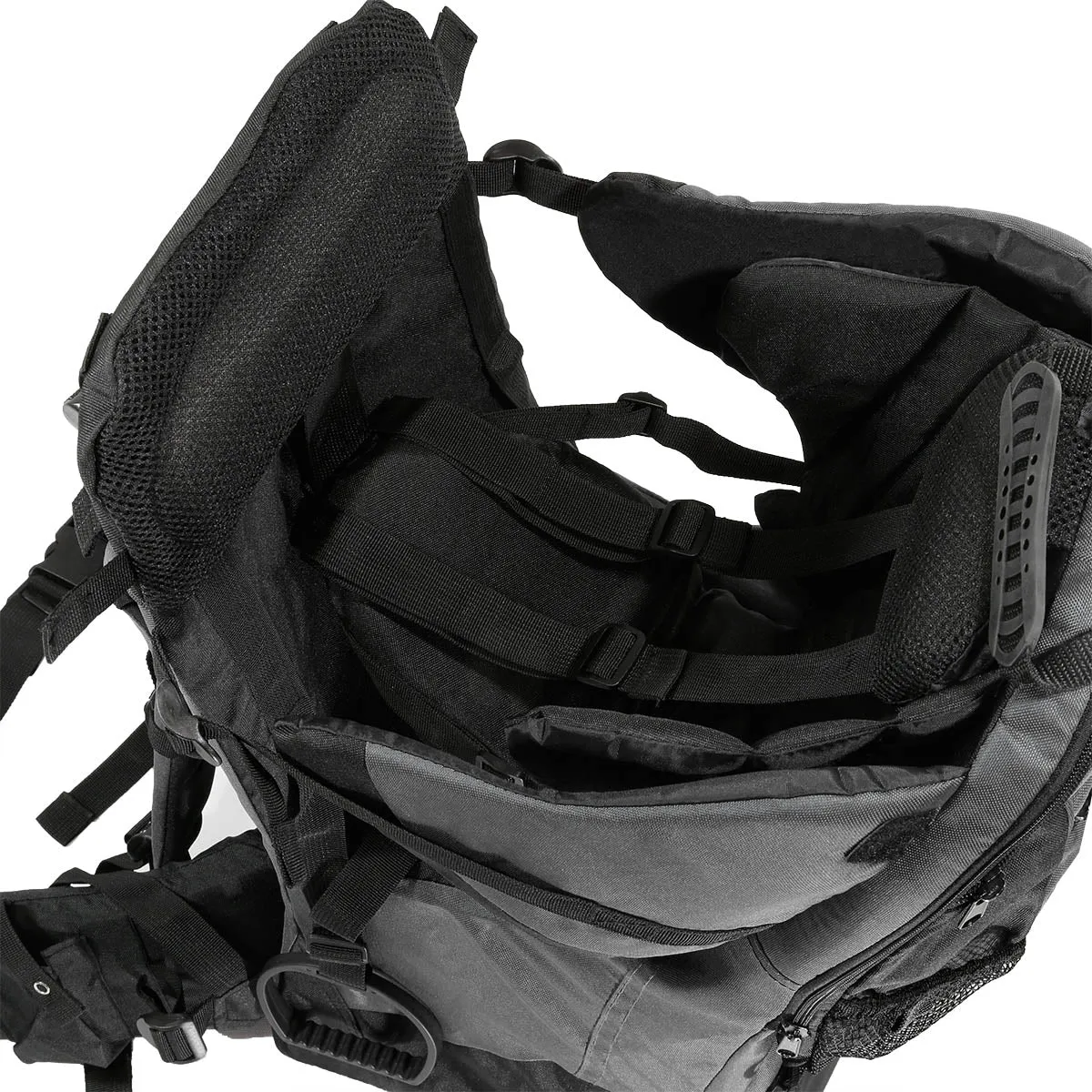 Deluxe Baby Backpack Child Carrier, Grey