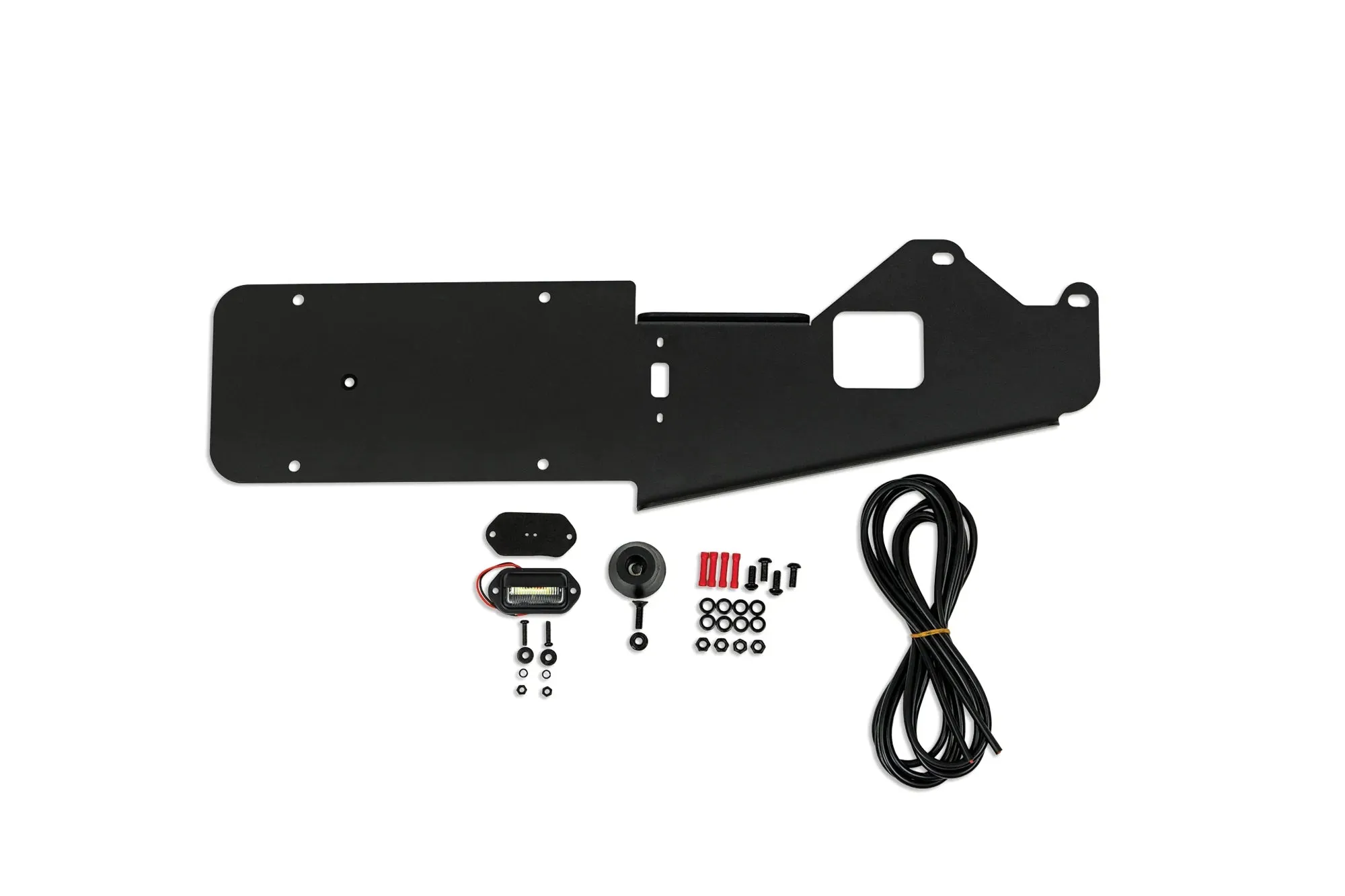 DV8 Rear License Plate Relocation Bracket - 2021  Ford Bronco -  LPBR-03