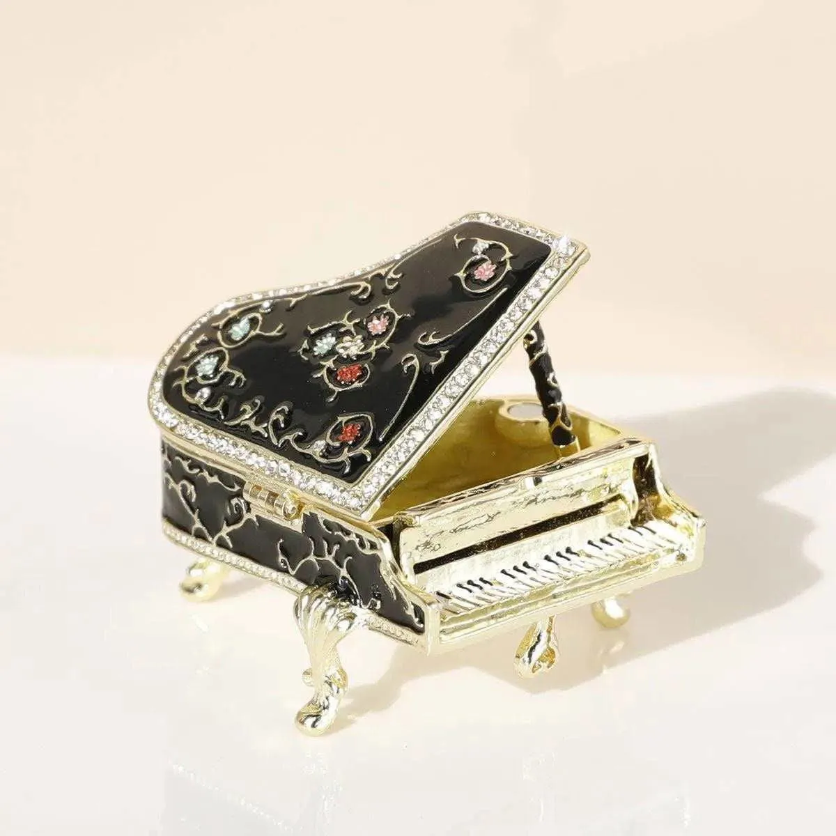 Enchanted Melody Piano Jewelry Box