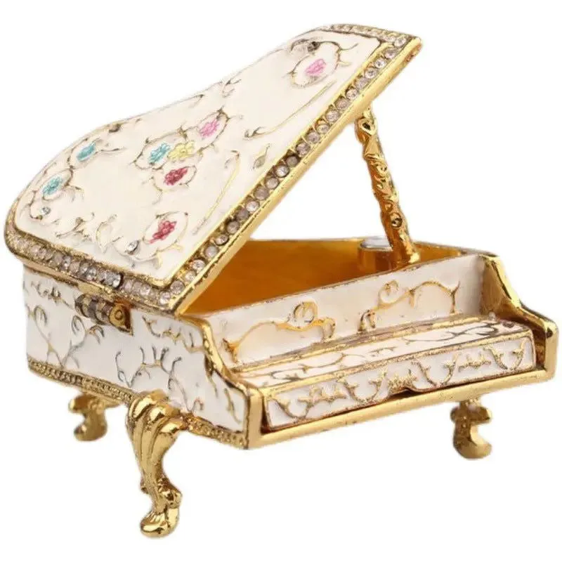 Enchanted Melody Piano Jewelry Box