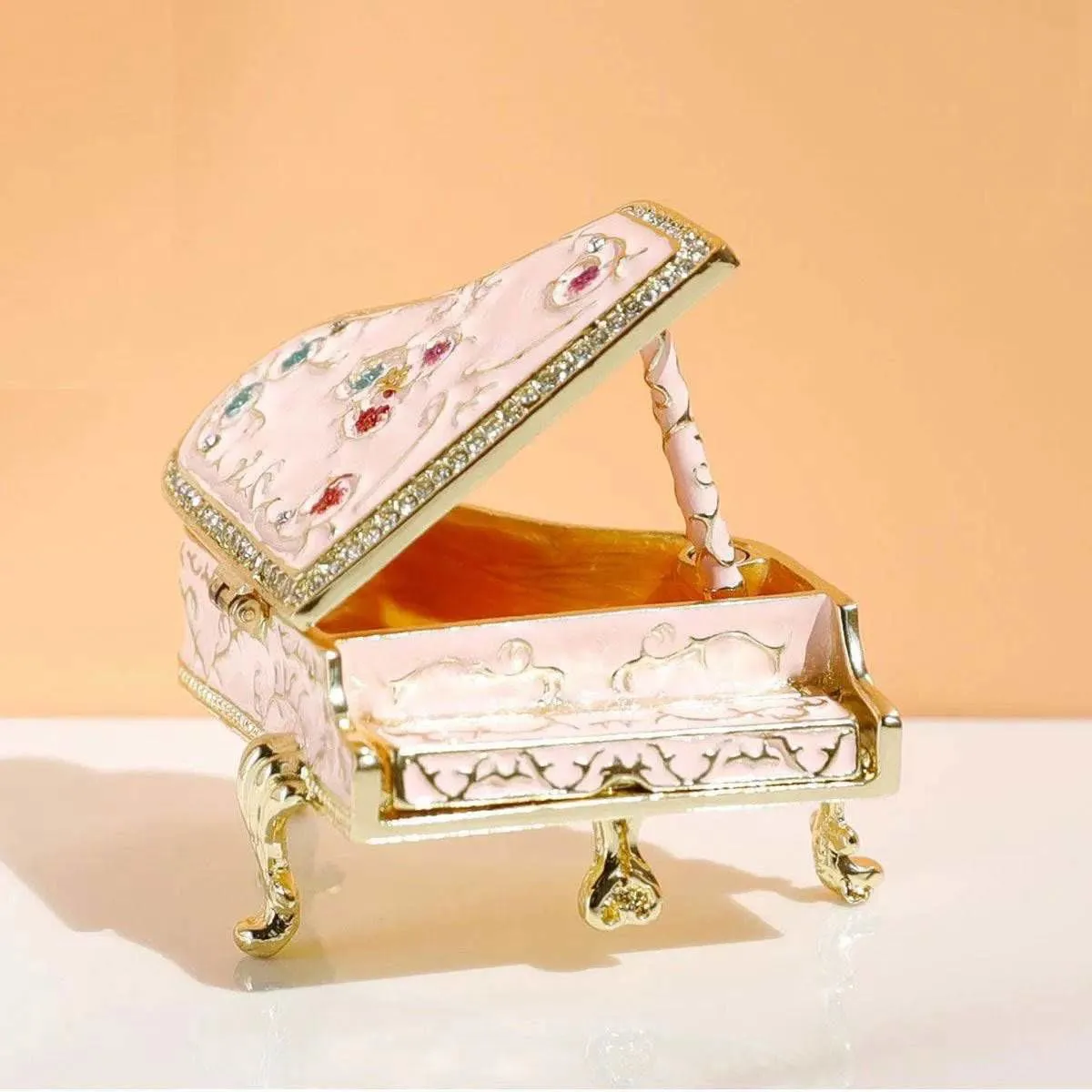 Enchanted Melody Piano Jewelry Box