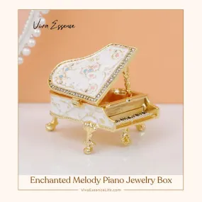 Enchanted Melody Piano Jewelry Box