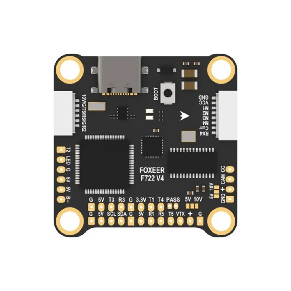 F722 V4 4-8S 30x30 Flight Controller with MPU6000 and Barometer