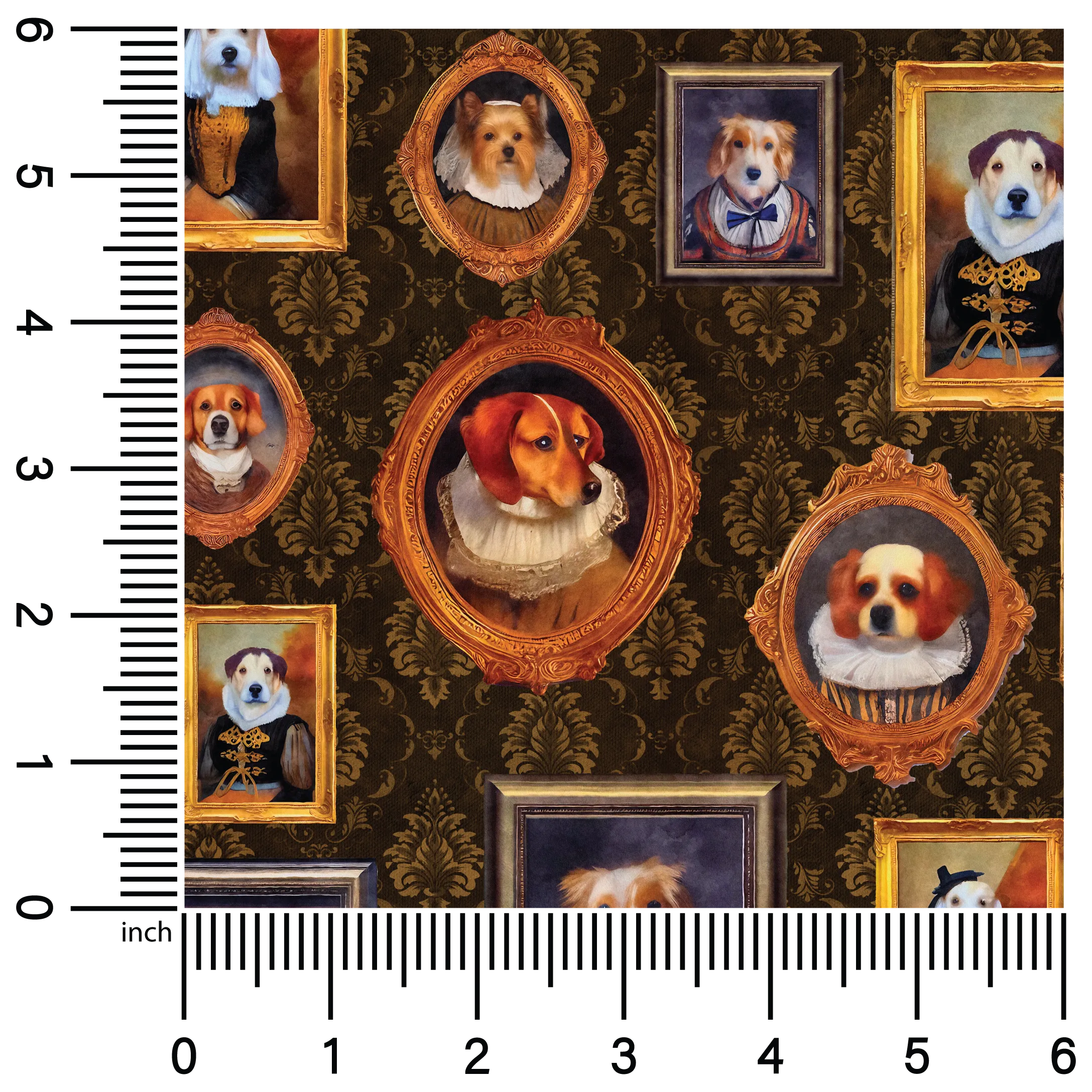 Fancy Dog Gallery | 18" Vinyl Roll