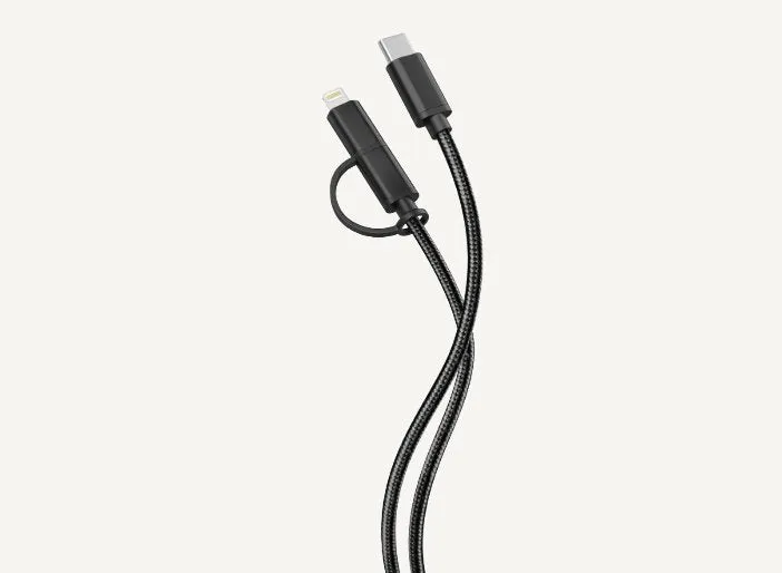 Fast-Charging Cable - Lightning & USB-C