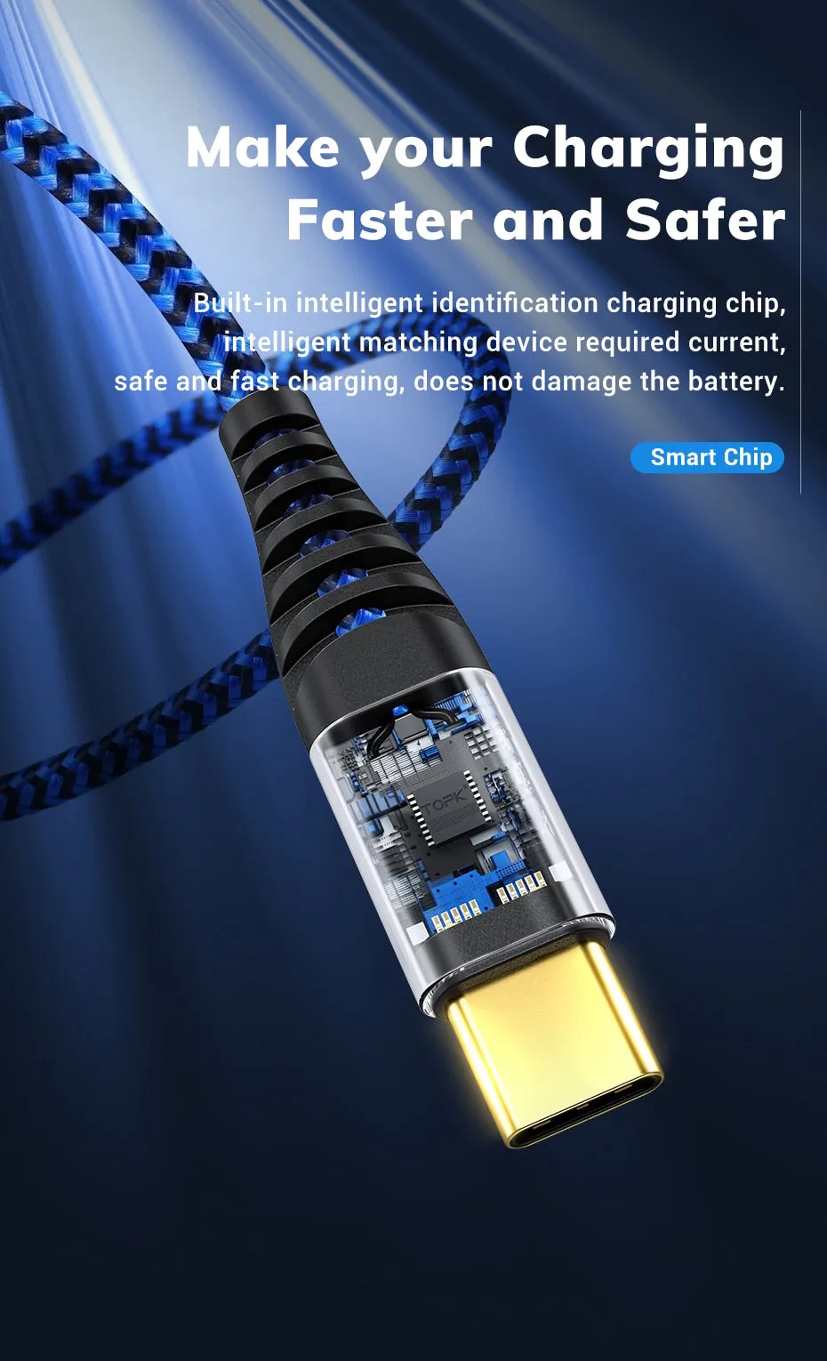 Fast Charging Micro USB & Type C Cable