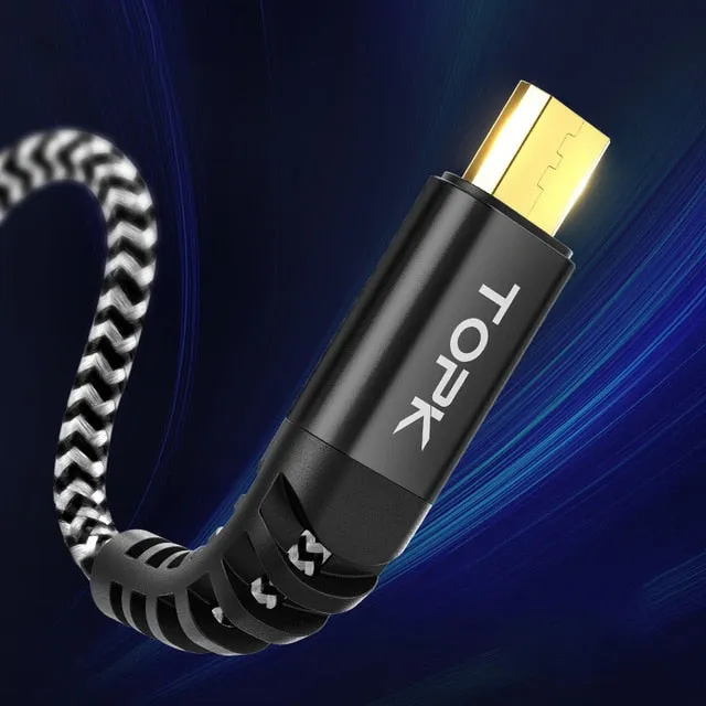 Fast Charging Micro USB & Type C Cable