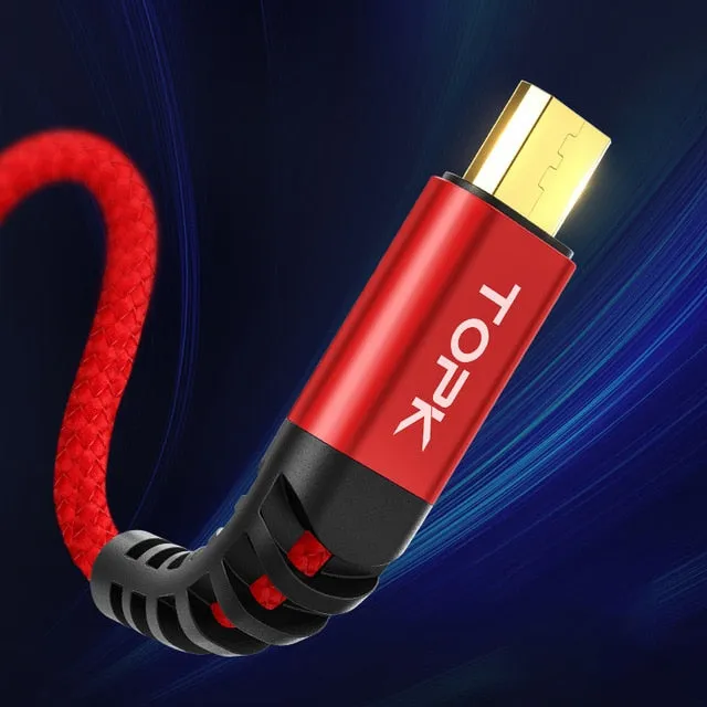 Fast Charging Micro USB & Type C Cable