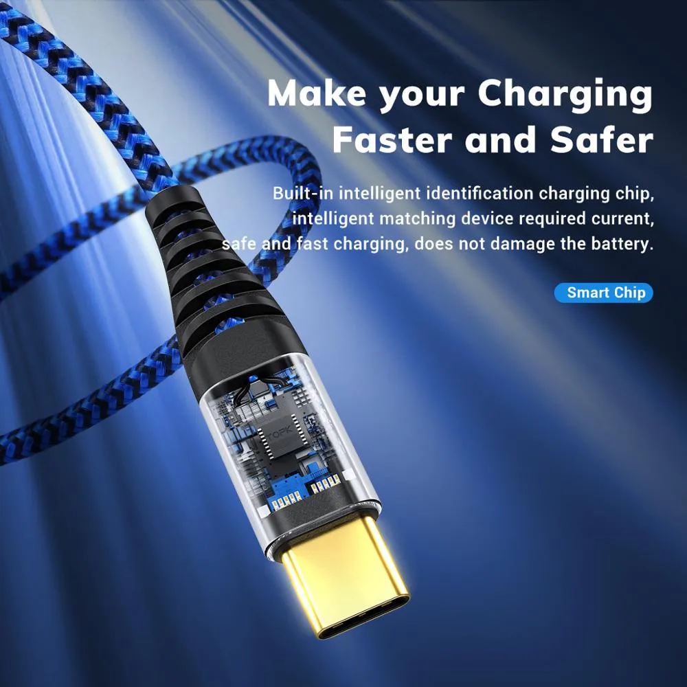 Fast Charging Micro USB & Type C Cable