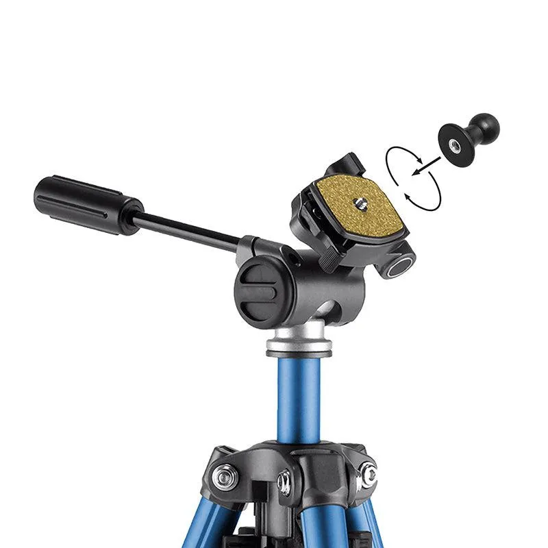 Female Camera 1/4"-20 Threaded Pattern to 17mm Ball Adapter