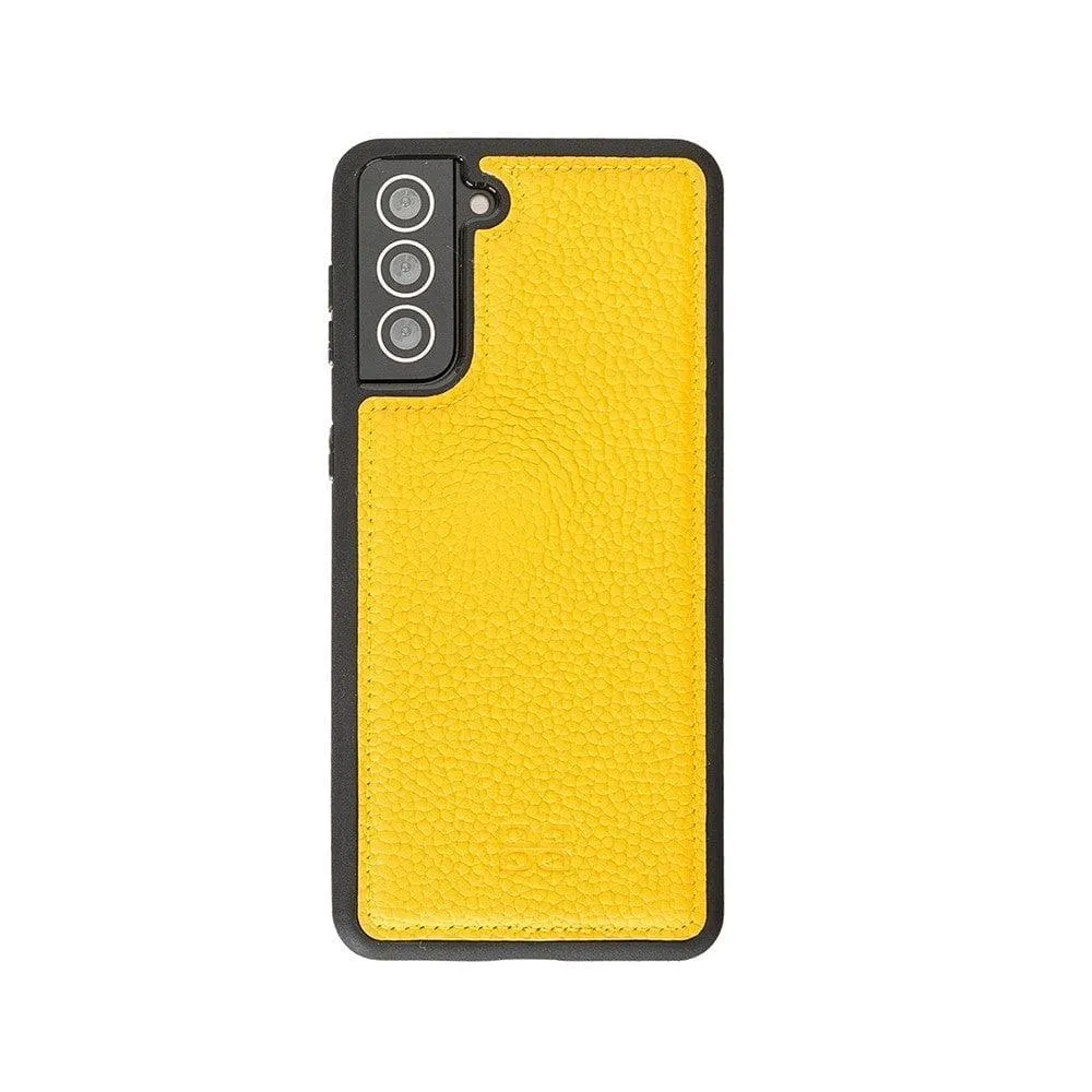 Flex Cover Back Leather Cases for Samsung Galaxy S21 Series