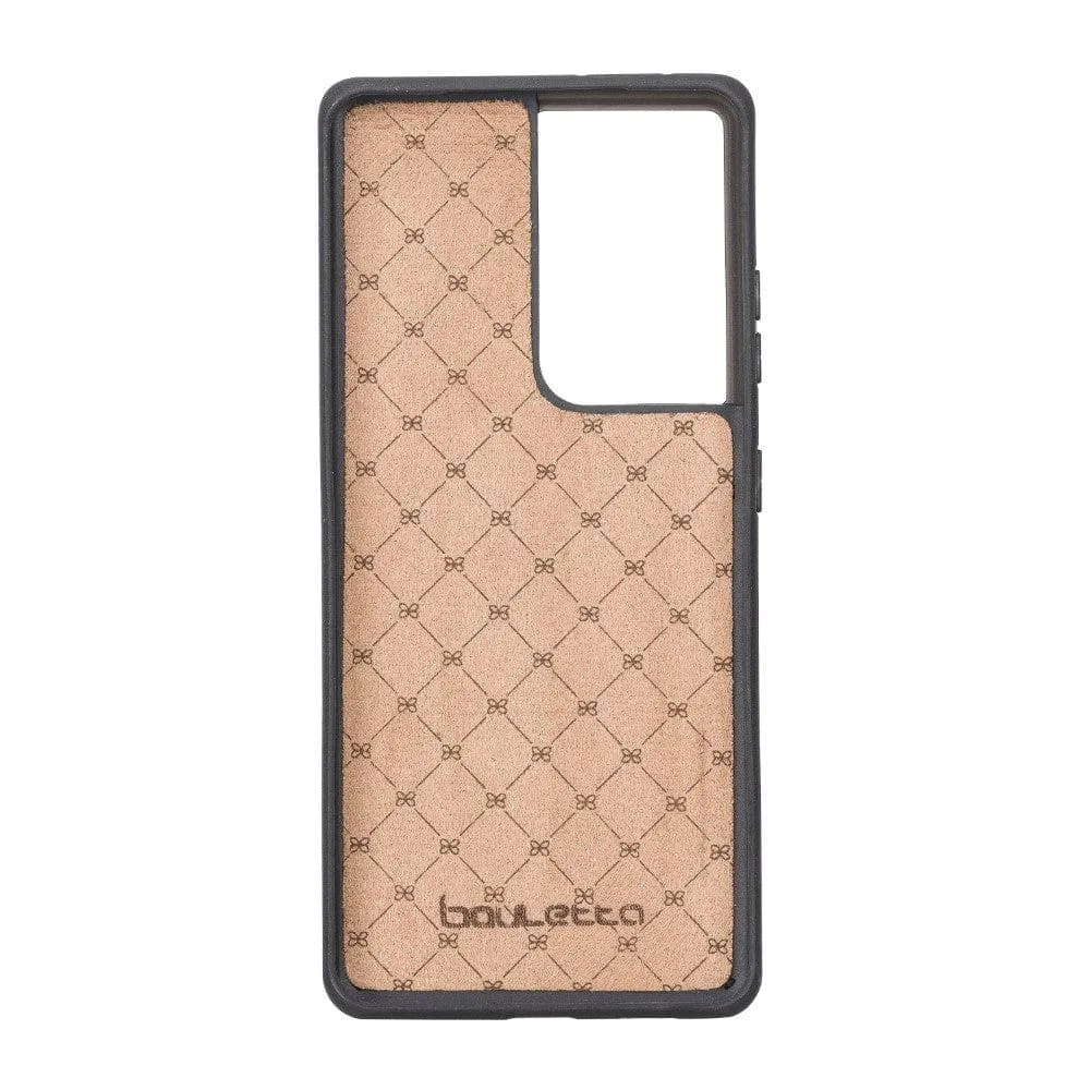 Flex Cover Back Leather Cases for Samsung Galaxy S21 Series