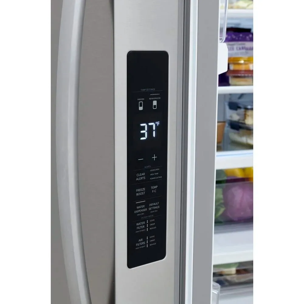 FRFN2813AF - REFRIGERATORS - Frigidaire - French 3-Door - Stainless Steel - Open Box