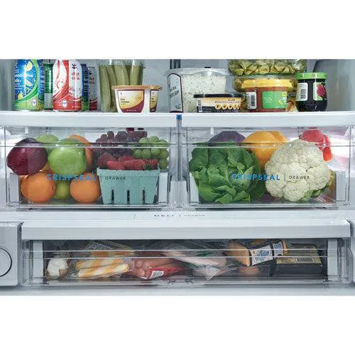 FRFS2823AD - REFRIGERATORS - Frigidaire - French 3-Door - Black Stainless - New