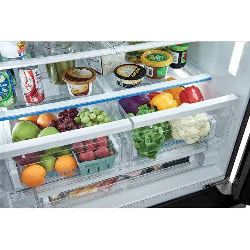 FRFS2823AD - REFRIGERATORS - Frigidaire - French 3-Door - Black Stainless - New