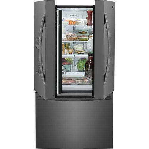 FRFS2823AD - REFRIGERATORS - Frigidaire - French 3-Door - Black Stainless - New