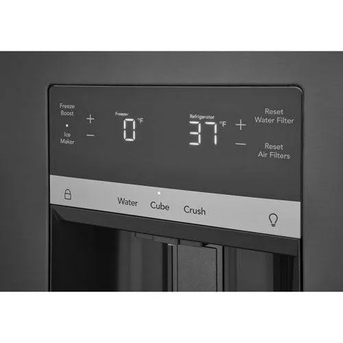 FRFS2823AD - REFRIGERATORS - Frigidaire - French 3-Door - Black Stainless - New