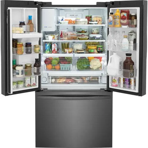 FRFS2823AD - REFRIGERATORS - Frigidaire - French 3-Door - Black Stainless - New