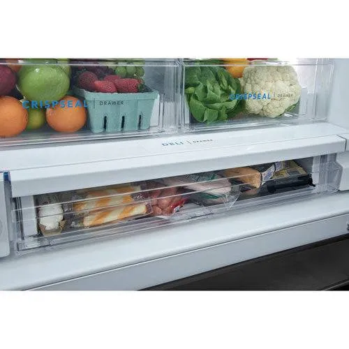 FRFS2823AD - REFRIGERATORS - Frigidaire - French 3-Door - Black Stainless - New