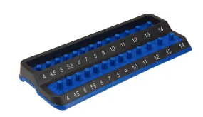 Friction Peg Socket Holder - BLUE PACK (6PCS)