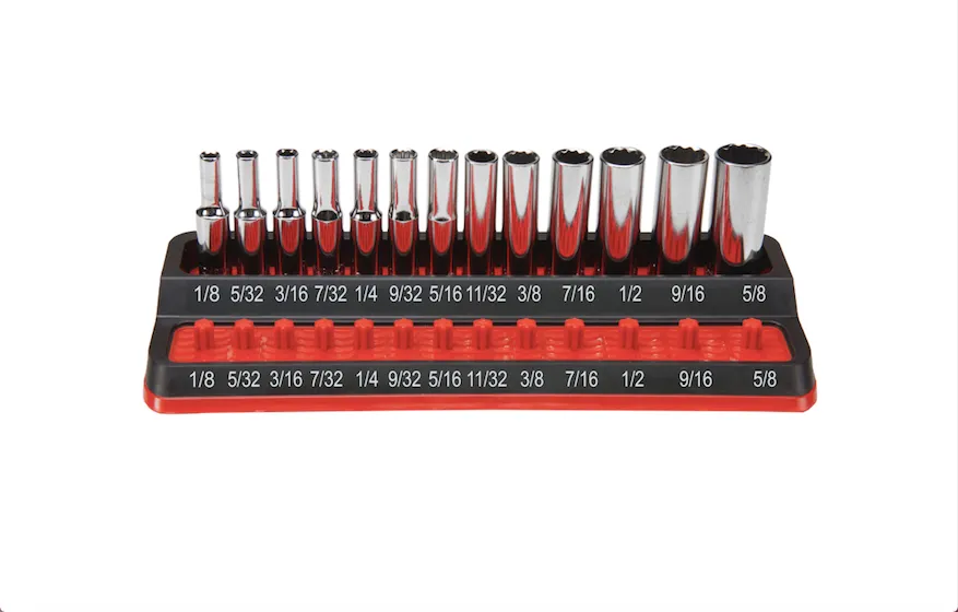Friction Peg Socket Holder - RED PACK (6PCS)