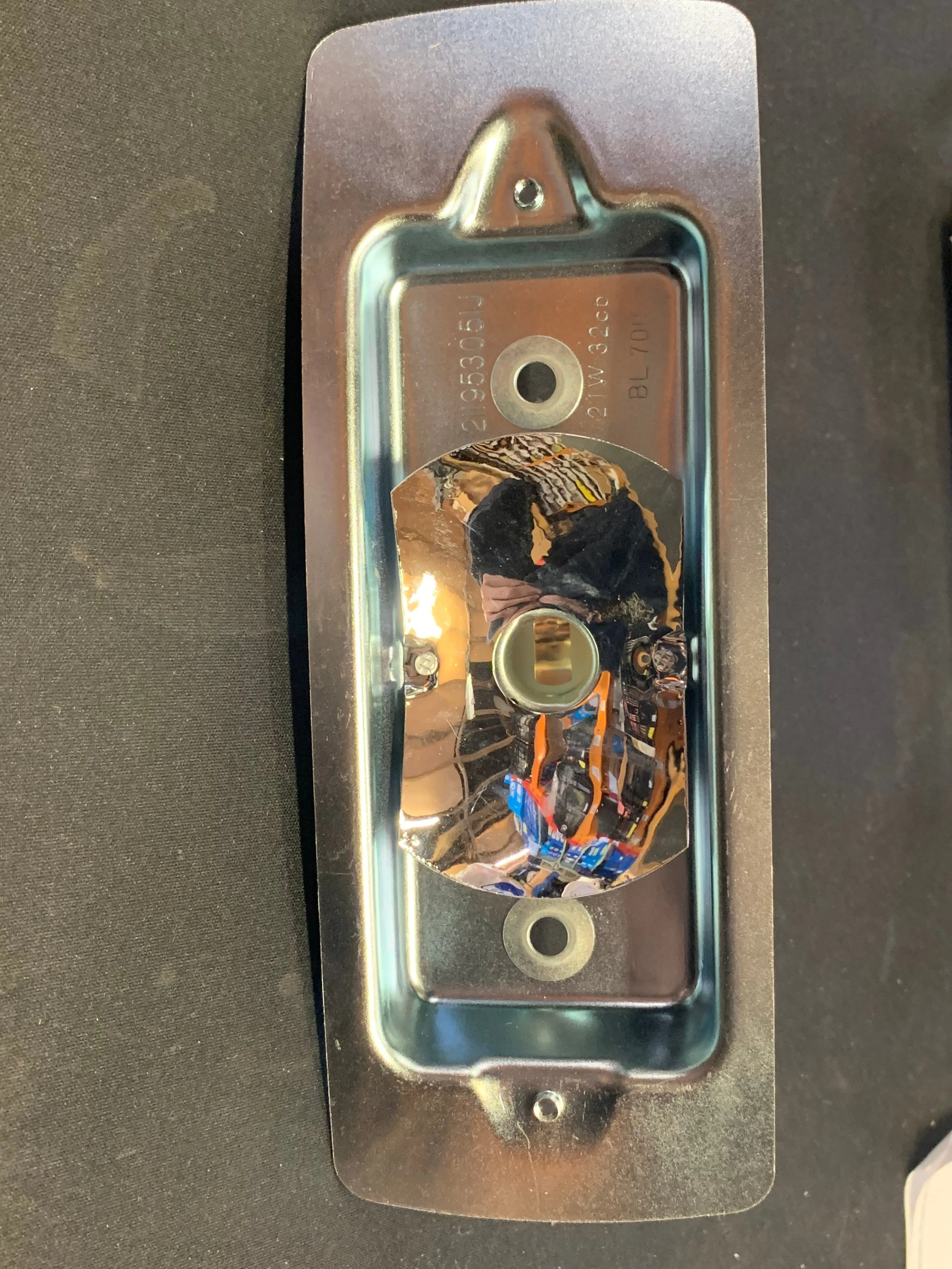 Front Indicator Reflector, Kombi 1968-72