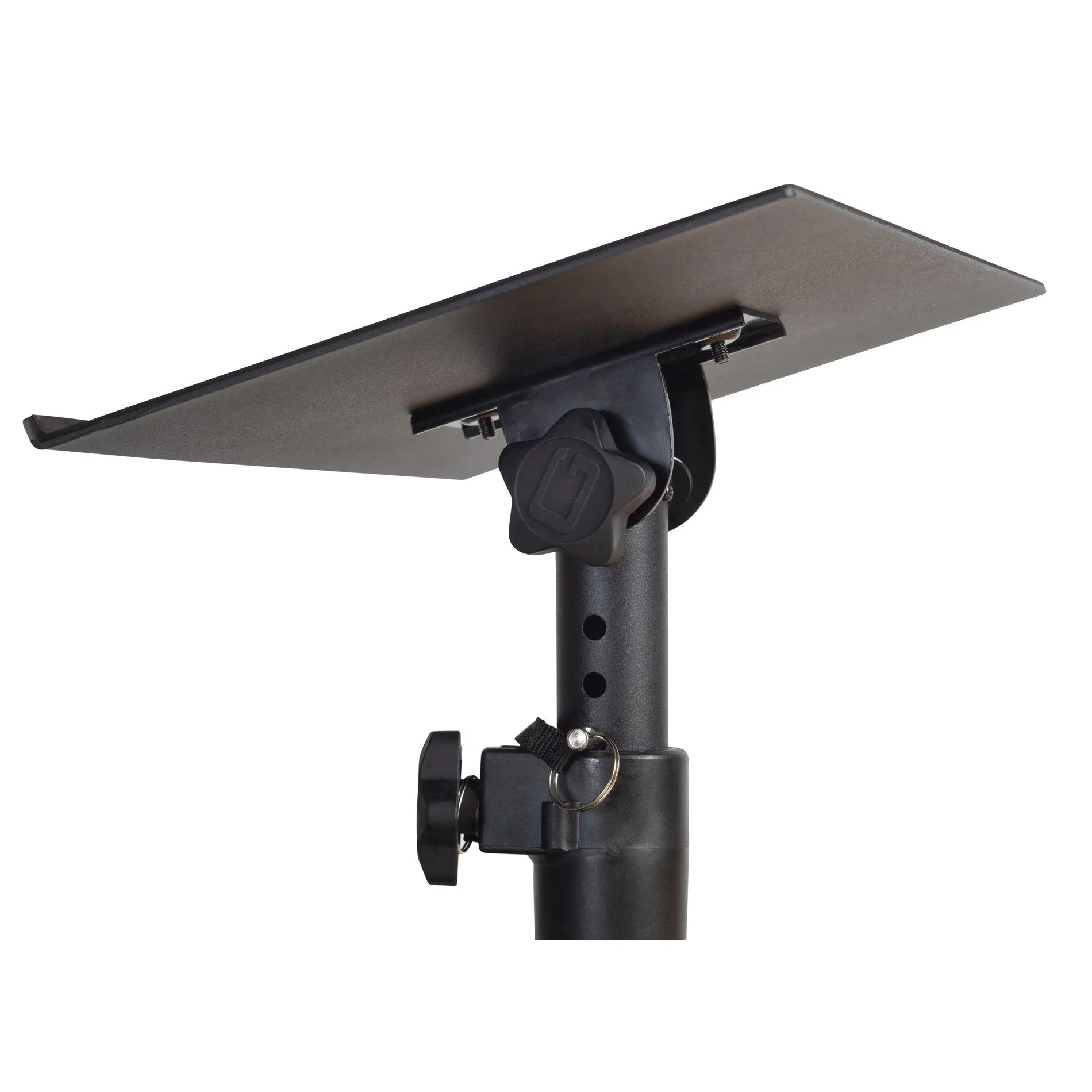 Gator GFWSPKSTMNDSKCM Desk-Clamp Studio Monitor Stand - Adjustable Height