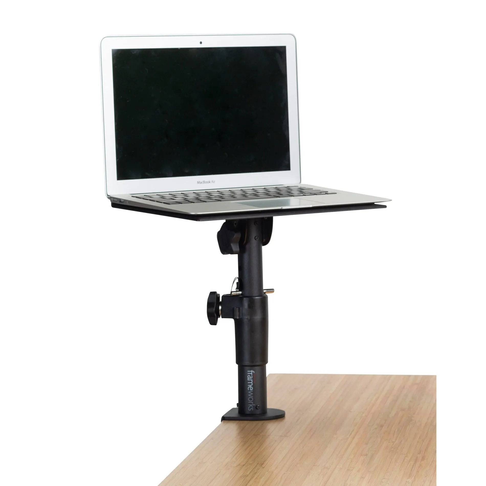 Gator GFWSPKSTMNDSKCM Desk-Clamp Studio Monitor Stand - Adjustable Height