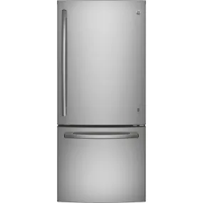 GBE21AYRKFS - REFRIGERATORS - GE - Bottom Freezer - Stainless Steel - Open Box