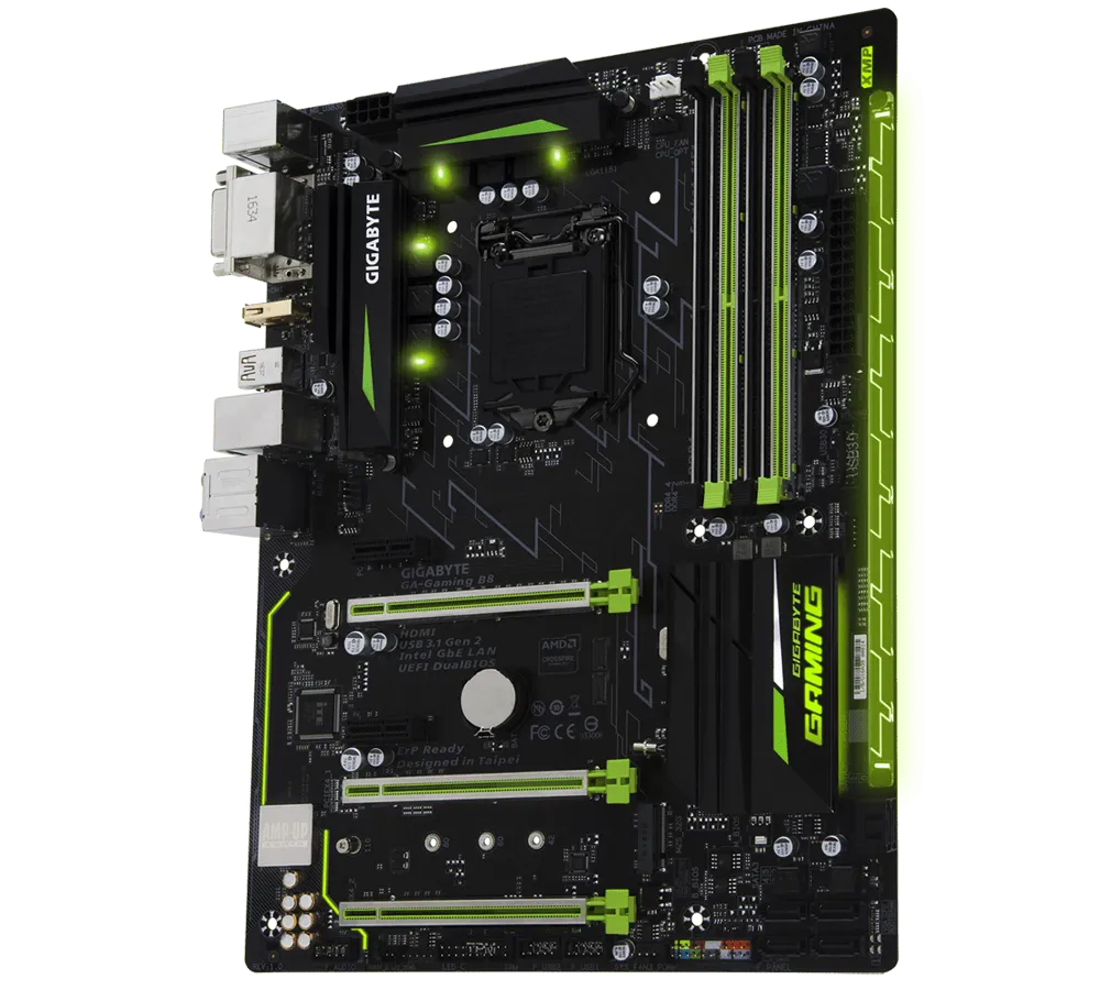 Gigabyte GA-Gaming B8 Desktop computer motherboard B250 1151 socket ddr4 ATX HDMI