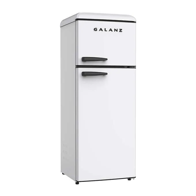 GLR76TWMER - REFRIGERATORS - Galanz - Top Freezer - White - Open Box
