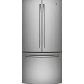 GNE25DYRKFS - REFRIGERATORS - GE - French 3-Door - Stainless Steel - Open Box