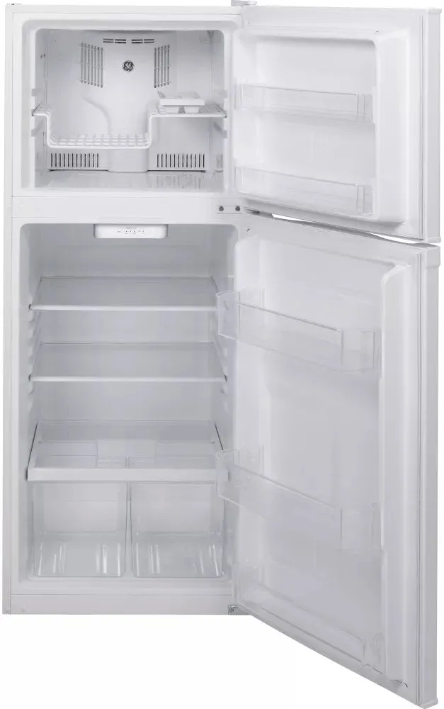 GPE12FGKWW - REFRIGERATORS - GE - Top Freezer - White - Open Box