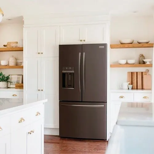 GRFS2853AD - REFRIGERATORS - Frigidaire - French 3-Door - Black Stainless - New