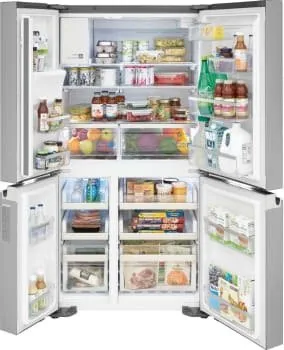 GRQC2255BF - REFRIGERATORS - Frigidaire Gallery - French 4-Door - Stainless Steel - New