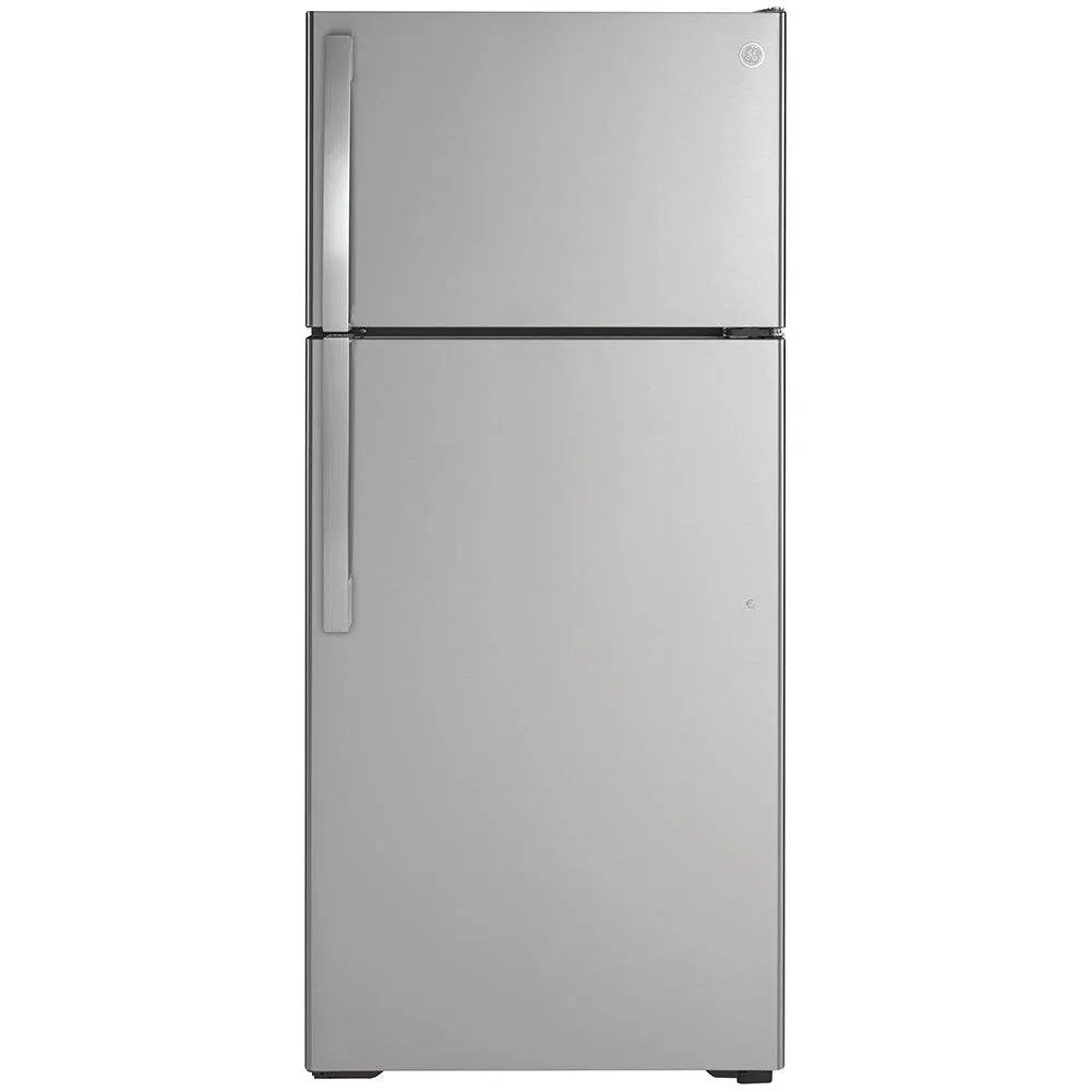 GTE17GSNRSS - REFRIGERATORS - GE - Top Freezer - Stainless Steel - Open Box