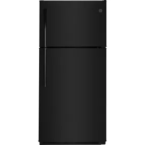 GTE18FTLKBB - REFRIGERATORS - GE - Top Freezer - Black - Open Box