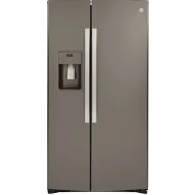 GZS22IMNES - REFRIGERATORS - GE - Side by Side - Slate Grey - Open Box