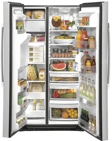 GZS22IYNFS - REFRIGERATORS - GE - Side by Side - Stainless Steel - Open Box