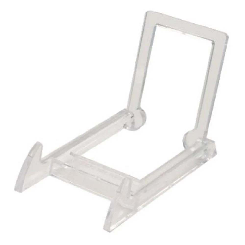 Heavy Duty Mini clear Acrylic Easel - 12 Pcs/Pack