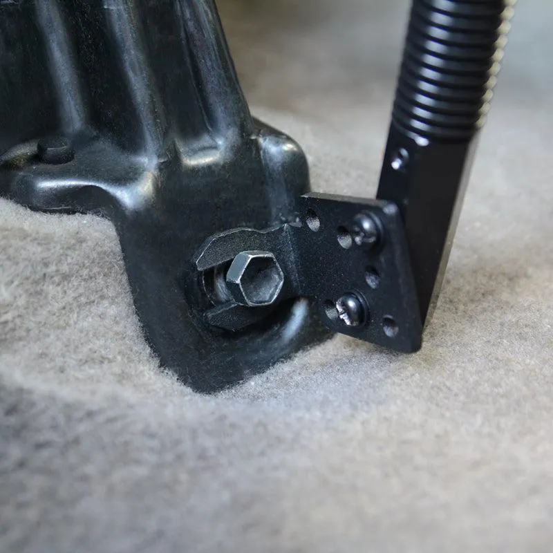 Heavy-Duty Seat Rail Floor Mount Pedestal - 25mm (1 inch) Ball Compatible