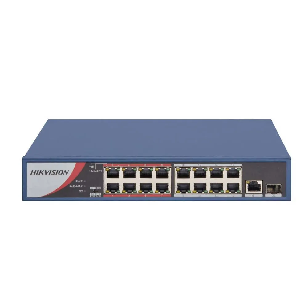 Hikvision Switch 16 port POE DS-3E0318P-E/M(B)