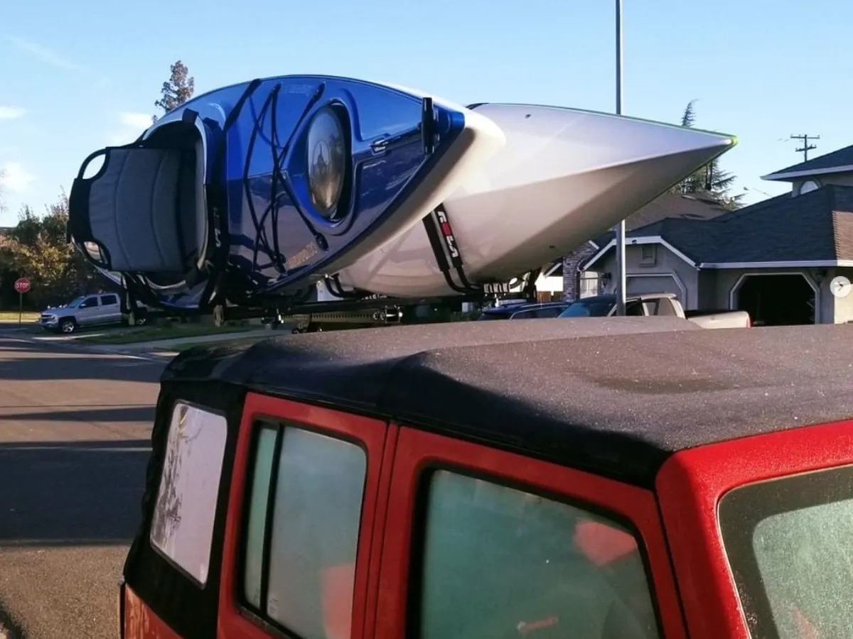 HITCHMOUNT-RACK for Canoes / Kayaks