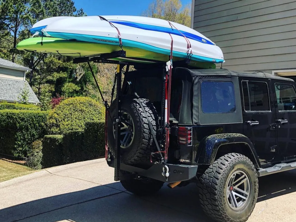 HITCHMOUNT-RACK for Canoes / Kayaks