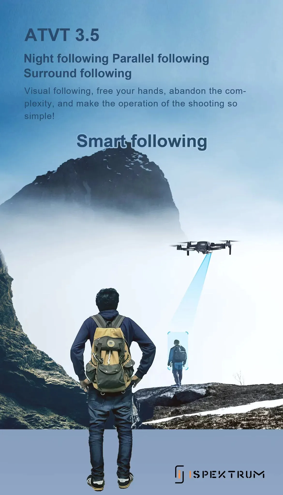 Hubsan Mini 1 Drone | 16KM Flight Range | 40 Minutes Flight Time | 20MP Camera