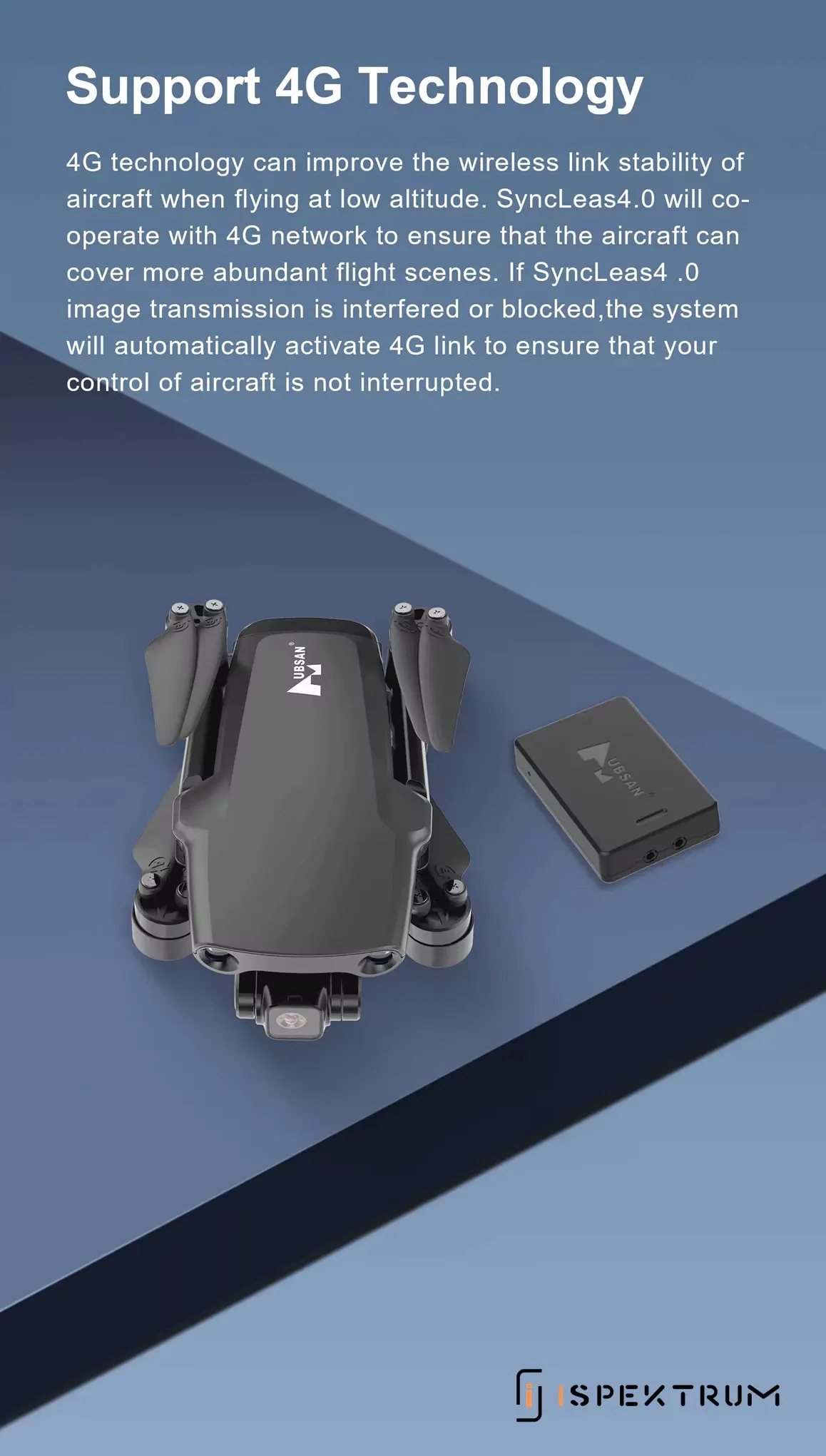 Hubsan Mini 1 Drone | 16KM Flight Range | 40 Minutes Flight Time | 20MP Camera