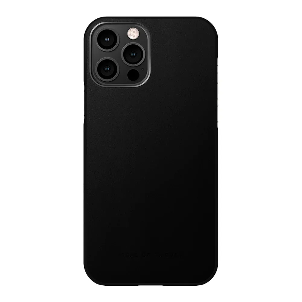 iDeal of Sweden Stylish Ateliar Rear Case Cover for Apple iPhone 12/12 Pro - Intense Black