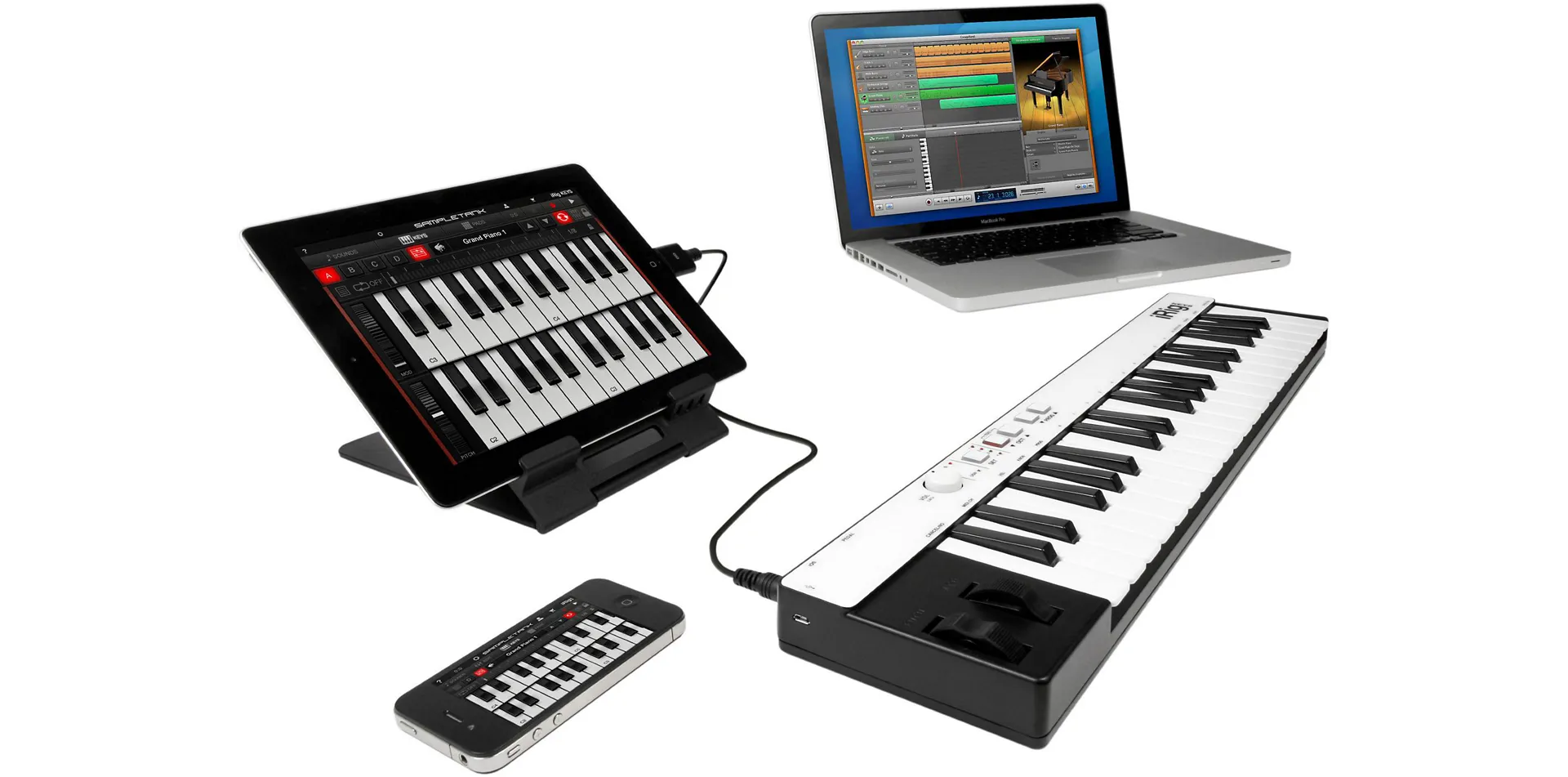 IK Multimedia iRig Keys Lightning with SampleTank SE