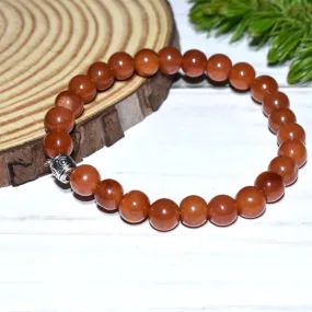 Indian Jade Semi-Precious Stone Bracelet | Luck | Abundance | Mental Stability